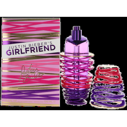 Girlfriend by Justin Bieber Women's EDP Spray Perfume 3.4 oz New Maison des fragrances