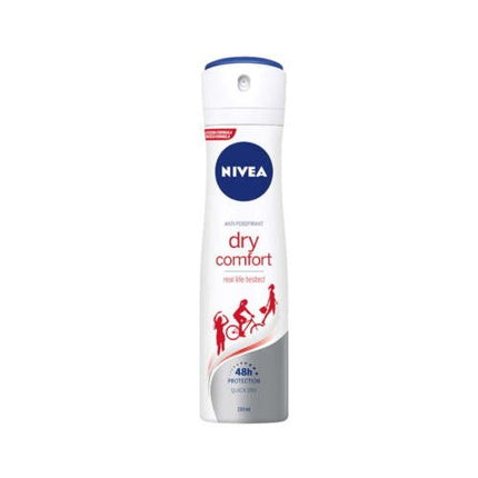 Nivea Antiperspirant Deodorant Dry Comfort Spray 150ml New1