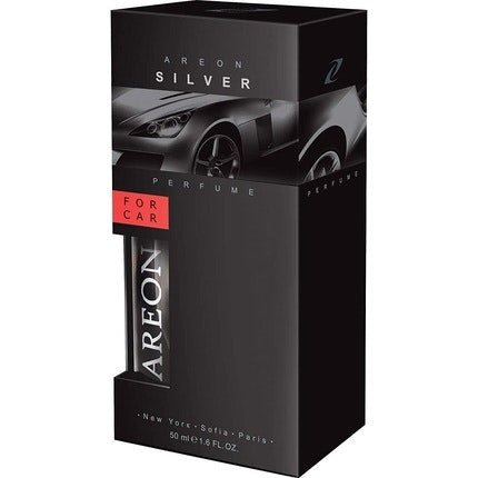 Areon Silver Car Van Home Office Parfum  50ml Areon