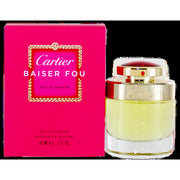 Baiser Fou par Cartier Eau de parfum  Spray Parfum  1oz, 1oz équivaut à 30ml Cartier