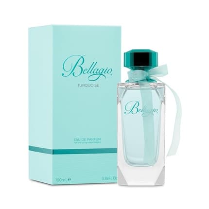 Acqua Di Sorrento BELLAGIO Turquoise 's Fragrance with Fruity and Floral Scent Made in Italy Eau de Parfum (EDP) Femme 300ml