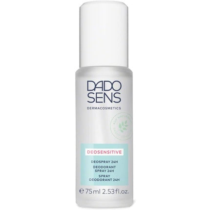 Dado Sens Deosensitive Deodorant Spray 24H 75ml - Gentle Protection for Sensitive Skin without Aluminum Salts Dado Sens Dermacosmetics