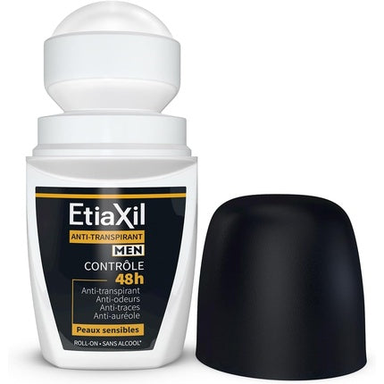 Etiaxil Anti-Perspirant Deodorant 48h Control Roll-On Déodorant (Déo) Homme 50ml