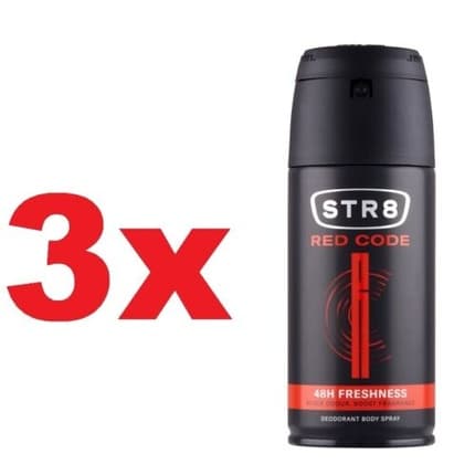 Str8 Red Code Deo Déodorant (Déo) Mixte