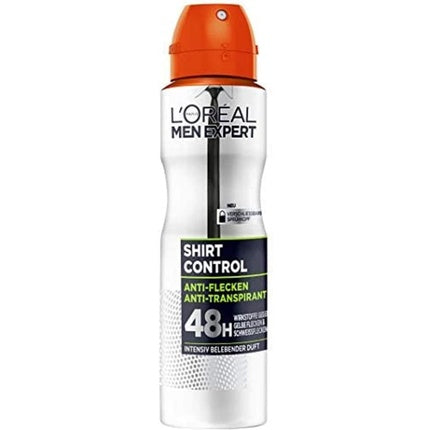 L'Oréal Men Expert Control Deodorant Anti-Transpirant Spray with 48H Protection Against Drying 150ml Men Expert