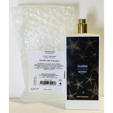 Vaadhoo Memo Paris Eau De Parfum Unisex 75ml - New Without Box Memo Paris