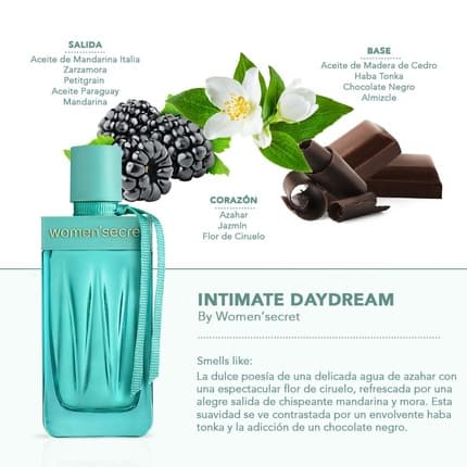 Women'secret Intimate Daydream Perfume Floral Eau de Parfum (EDP) Femme 100ml