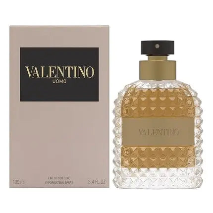 Valentino Uomo par Valentino Pour Homme 3.4oz, 1oz équivaut à 30ml Eau de Toilette Spray Light Brown Valentino