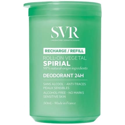 Svr Spirial Deodorant Roll-On Vegetal Refill Déodorant (Déo) Mixte 50ml