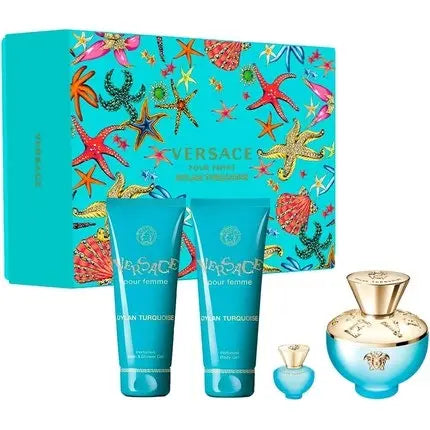 Versace  Dylan Turquoise Set pour femme  - 4 Pieces Versace