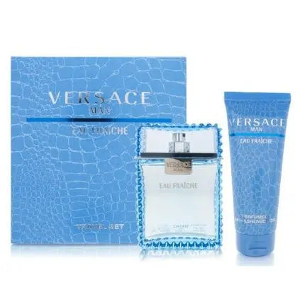 Versace Man Eau Fraiche Eau de Toilette 100ml and Shower Gel 100ml Versace