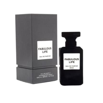 Fragrance World Fabulous Life Unisex Perfume Woody Amber Perfume Eau de Parfum (EDP) Homme 80ml
