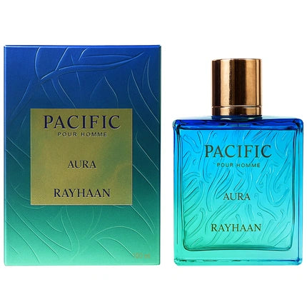 Rayhaan Pacific Aura Eau De Parfum For Men, 100 Ml