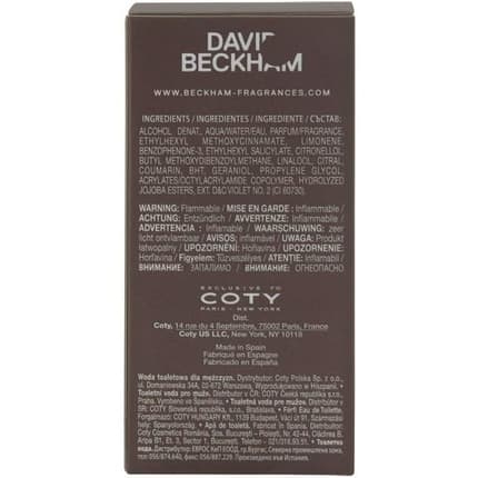 David Beckham Beyond Eau de Toilette (EDT) Homme 40ml