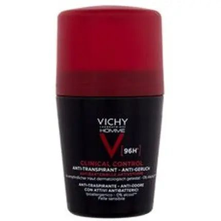 Vichy Homme Clinical Control 96h Antiperspirant 2 X 50 Ml Vichy