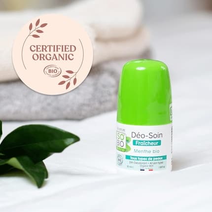 So Bio Bamboo Deodorant Roll-on for Normal Skin Déodorant (Déo) Mixte 50ml