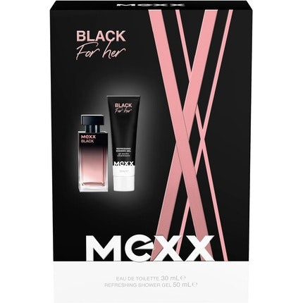 MEXX Black Woman Eau de Toilette Gift Pack 30ml + Shower Gel 50ml Mexx