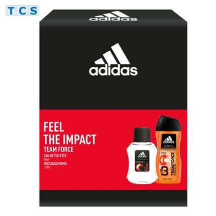 adidas Gift set Team Force + Shower gel Coffret (Coffret) Mixte 50ml
