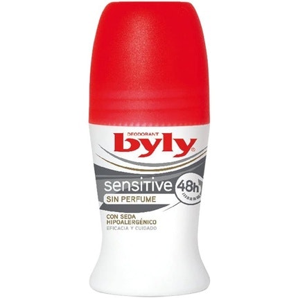 Byly Sensitive Free Deodorant with Hypoallergenic Silk 50ml Unisexe