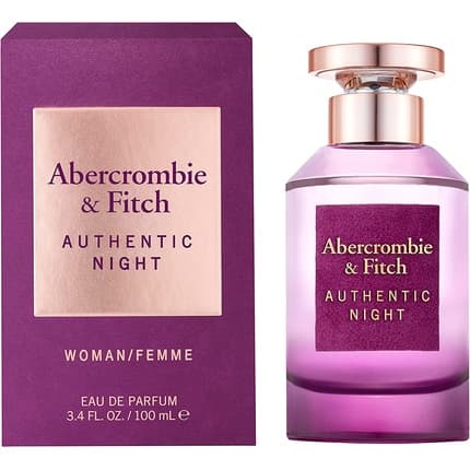 Abercrombie & Fitch Authentic Night Eau de Parfum (EDP) Femme 100ml