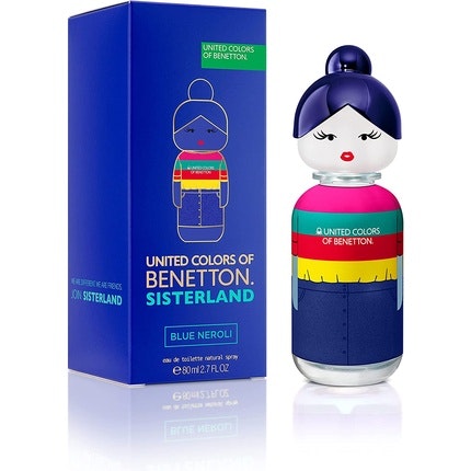 Benetton Sisterland Blue Neroli Eau de Toilette Spray pour femme  80ml Benetton