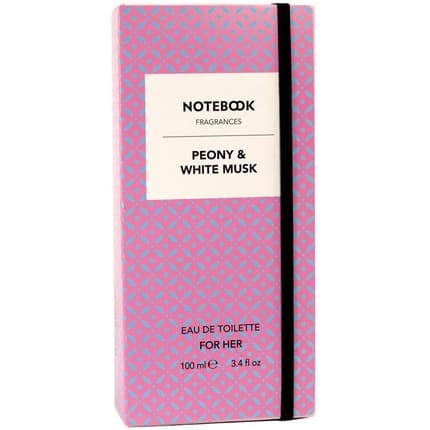 Aquolina Notebook Peony White Musk Eau de Toilette (EDT) Femme 100ml