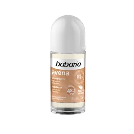 Babaria Oat Rollon Deodorant Effective And Gentle Protection Déodorant (Déo) Mixte 50ml
