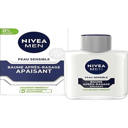 Nivea After Shave Balm Sensitive Soothing And Moisturizing After Shave Care Fragrance (Fragrance) Homme