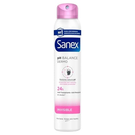 Sanex Invisible Deodorant Déodorant (Déo) Mixte 200ml