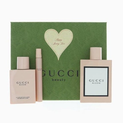 Gucci Bloom 3 Piece Coffret pour femme Gucci