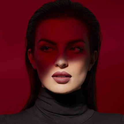 Deborah Milano Red Mat Matte Effect Lipstick with Collagen and Hyaluronic Acid 7 Pink Brick 4.5g