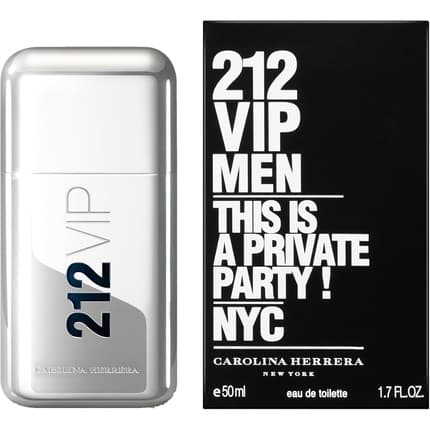 Carolina Herrera 212 Vip 's Eau de Toilette (EDT) Homme 50ml