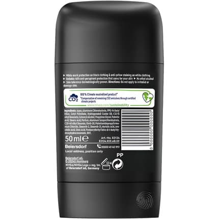 Nivea Black & White Invisible Original Antiperspirant Déodorant (Déo) Mixte 50ml