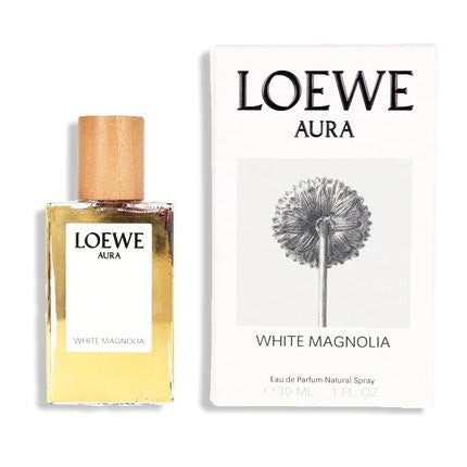 Loewe Ladies Aura White Magnolia Eau De Parfum spray 1.7oz, 1oz équivaut à 30ml Loewe