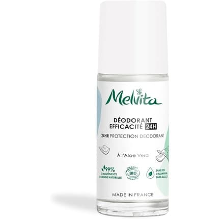 Melvita Natural Rollon Deodorant Efficacy 24hr Protection Déodorant (Déo) Mixte 50ml