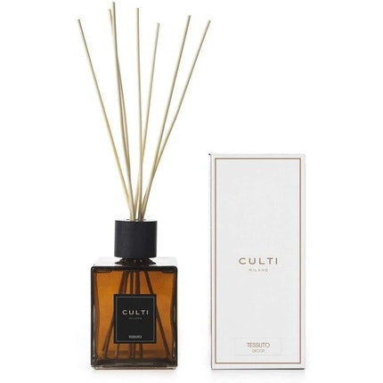 Culti Milano Diffuser Sticks, 1000 Ml, Fragrance, Midolline, Cassi Leaves And Culti