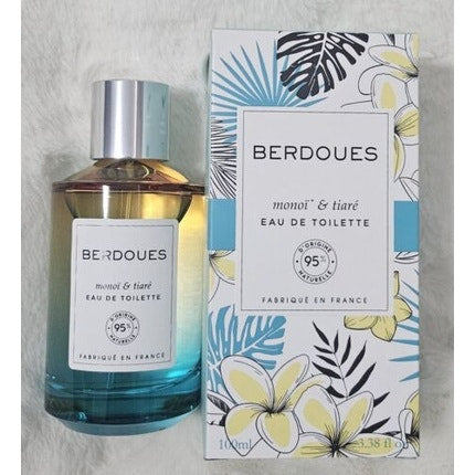 Berdoues Monoi & Tiare Eau De Toilette 3.38 fl. oz, 1oz équivaut à 30ml. 100ml Berdoues