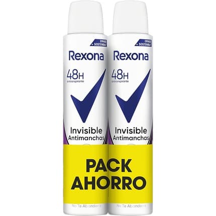 Rexona Rexona Deodorant Motion Sense Invisible On Black And White Clothes 2x Déodorant (Déo) Mixte 200ml