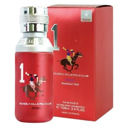 Beverly Hills Polo Club Sport 1 Gift 3.38 fl.oz. Eau de Toilette (EDT) Homme 100ml