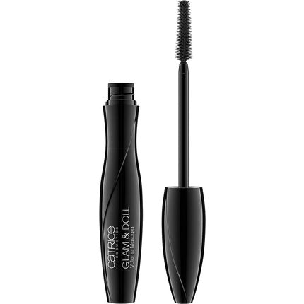 Catrice Glam&Doll Volume Mascara 010 Black Volume-Shaping Defining Extended Matte Vegan No Microplastic Particles Nano Particles Free Perfume-Free 10ml Catrice