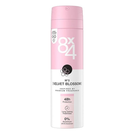 8X4 N°3 Velvet Blossom Deodorant Spray 150ml 8x4