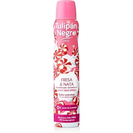 Fresa and Nata Deodorant Spray 200ml Tulipan