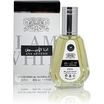 Ana Abiyedh 50ml Natural Spray by Ard Al Zaafaran Eau de Parfum Ard Al Zaafaran Trading