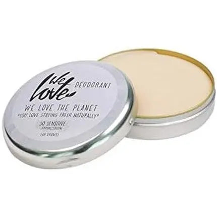 We Love The Planet Tin So Sensitive Deodorant Cream 48g We Love The Planet