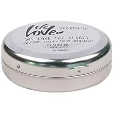 We Love The Planet Tin So Sensitive Deodorant Cream 48g We Love The Planet