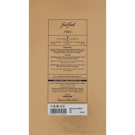 Just Jack 1 Superiore Eau De Parfum