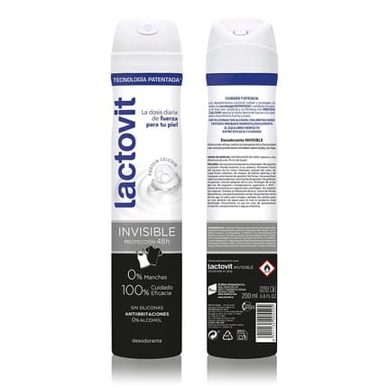 Lactovit Deodorant Invisible Déodorant (Déo) Mixte 200ml