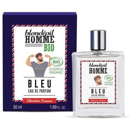 BLONDEPIL HOMME Eau de Parfum Bleu Certified Organic Cosmos 50ml Blondepil Homme