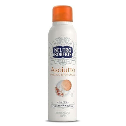 Neutro Roberts Sandalwood Dry Deodorant with Zero Alcohol and Natural Cotton Déodorant (Déo) Mixte 150ml