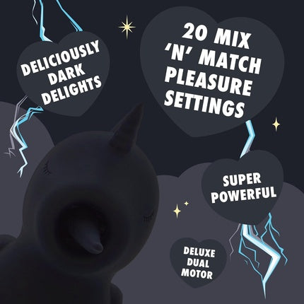 Unihorn Wild Spirit Vibrator Black Creative Conceptions